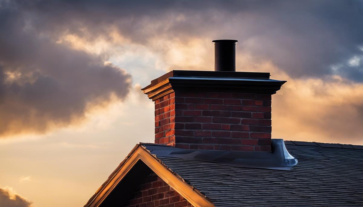 A clean chimney with no soot and debris, representing the importance of regular chimney maintenance for safety and peace of mind